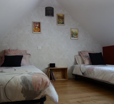 chambre 2 en mezzanine