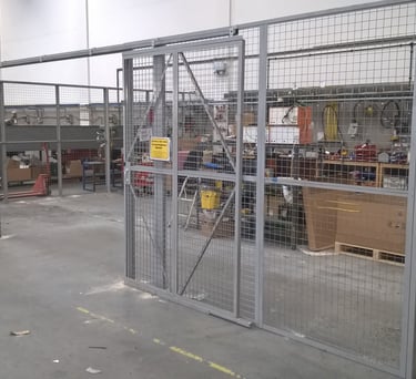 Mesh Partitioning for Safety in Warehouse