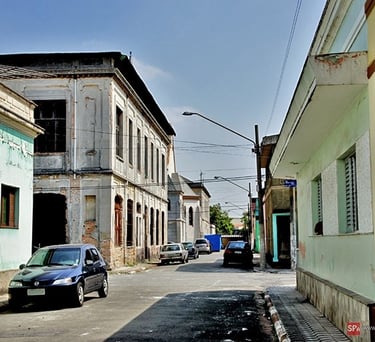 ruas do bairro do Belém