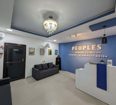 Peoples Dental Clinic - Dentist in Greater Noida | Reception Area