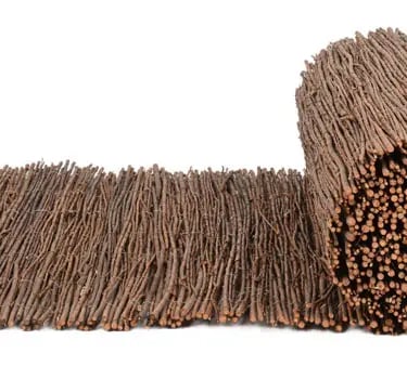 rollo de mimbre multivarilla extendido
