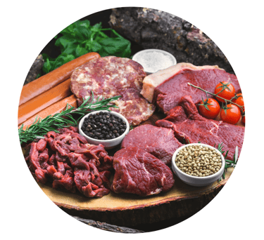 Venison prepared meat