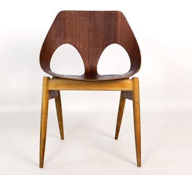 Vintage designer chair in wood, iconic mid-century modern furniture from UK & Ireland