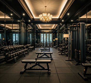 Luxury weight gym personal training