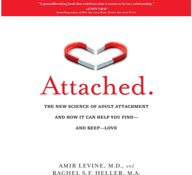a book cover of attached to a book with a heart shaped magnet