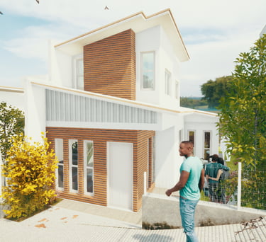 projeto residencial, condomínio