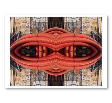 Reproduction Bouche / incendie de Lamarcelle