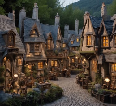 round black wooden closed door