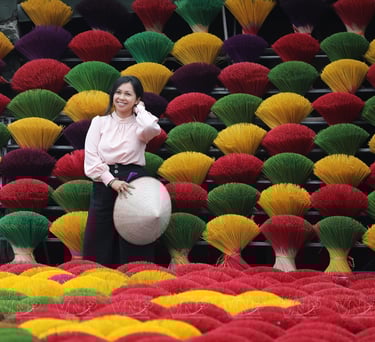 travel tips for Quang Phu Cau incense village