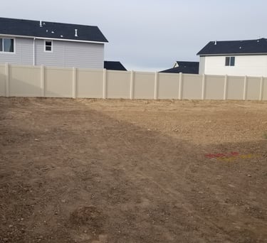 vinyl first fence of idaho