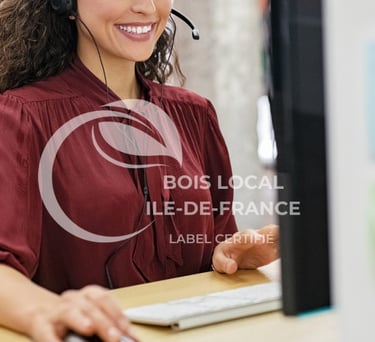 une personne qui s'occupe de recevoir des appels