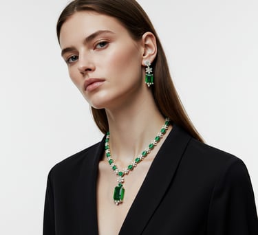 Elegant Symmetric Necklace