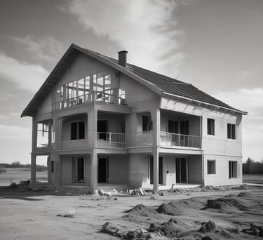 an abstract photograph of a curved wall