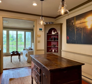 Gourmet kitchen with Wolf/Sub-Zero appliances