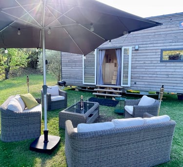 Salon de jardin Tiny-house Saignon
