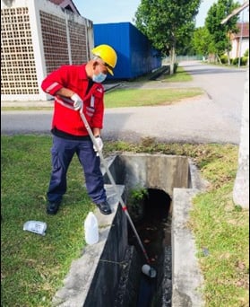 Water Quality Monitoring at project site