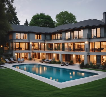 a city street filled with lots of traffic and traffic