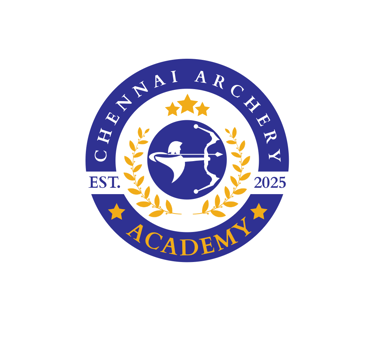 a logo for a chennai archery academy