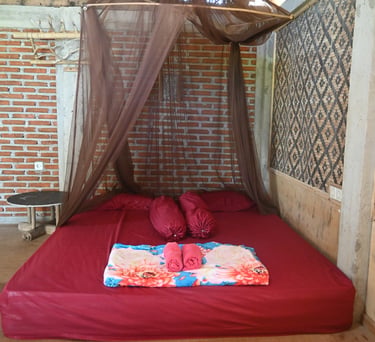 Stick House Bedroom