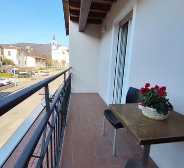 Camera Blu Affittacamere Mary Franciacorta - Balcone