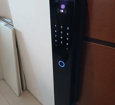 INSTALAÇÃO DE FECHADURA ELETRÔNICA