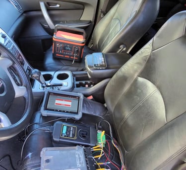 Ecu programation connected directly to the pins