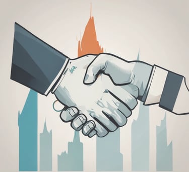 A friendly business owner reviewing a list of qualified leads on a laptop in a bright office.