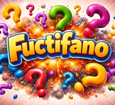 Fuctifano Multi Coloured Question Marks Jigsaw Puzzle