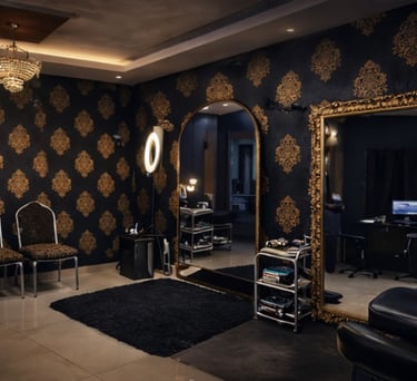 Premium tattoo studio interior at Krossinks Tattoo Studio Navi Mumbai