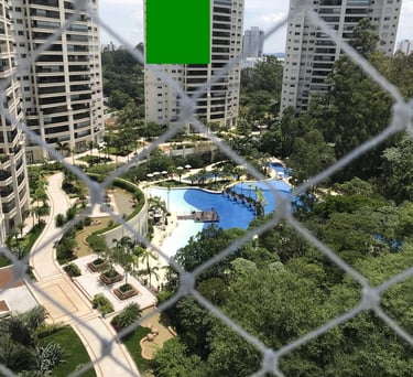 Rede e Tela de Proteção Sacada Marajoara SP 