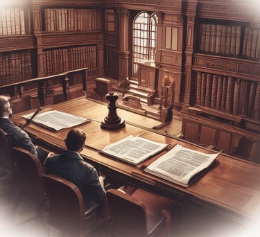 a man sitting at a table with books