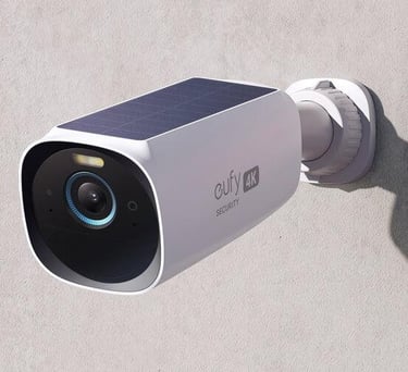 C'amara con visi'on nocturna instalada en un hogar tijuanense por la empresa ARGOTECH