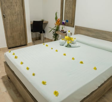 alojamiento en apartadó antioquia con cama matrimonial