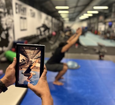 Hands-on physiotherapy session for muscle recovery and rehabilitation