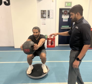 Expert physiotherapy care focused on posture correction and mobility