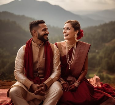 Intimate wedding photography