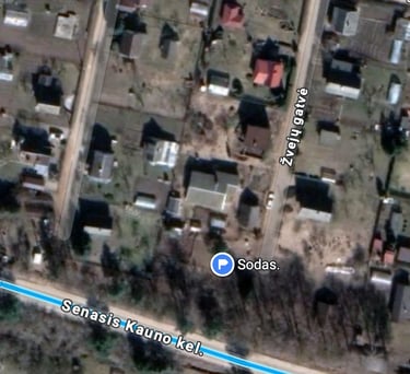 Sodo sklypas - Bartoniai - Jonavos raj. - NT brokeris Kaune Andrius Velykis - NT OAZĖ