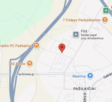 3 kambarių buto vieta Vilniuje