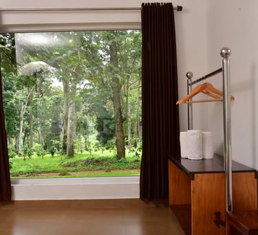 bedroom view at Woodsville Nelliyampathy