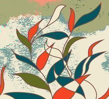 “Vibrant seamless print showcase by Kraalikaa — designed for visionary fashion and interior projects