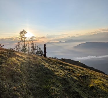 Beautifull sunrise from Cerro Kennedy