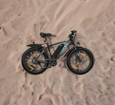Vélo eléctrique à grosse roue pour voyager