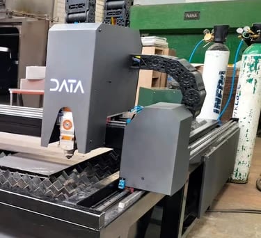 Cortadora láser industrial para corte en metal