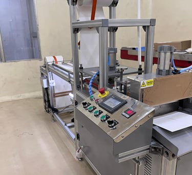 surgical glove packing machine