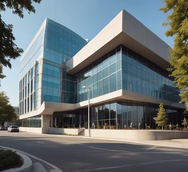 an abstract photograph of a curved wall