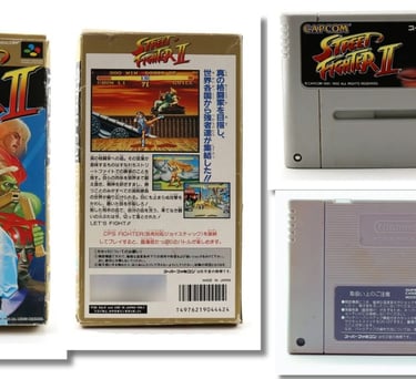 Cartucho super famicom japonês