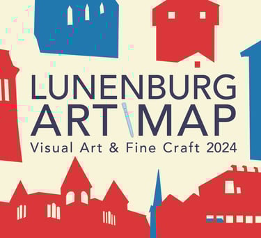 Lunenburg Art Map - Visual Art & Fine Craft 2024 - Graphic
