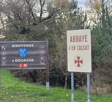Entrée du Village de Dourgne