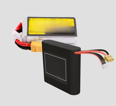 FPV Drono Akumuliatoriai 3-4S