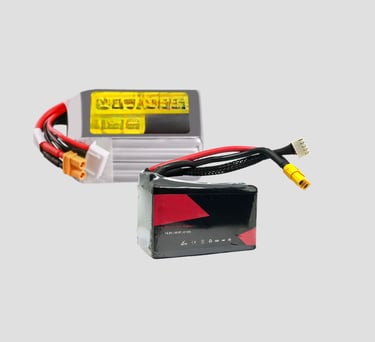 FPV Drono Akumuliatoriai